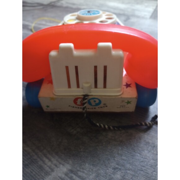 Fisher Price Toy Wooden Telephone, Vintage 1961 - Picture 4 of 6